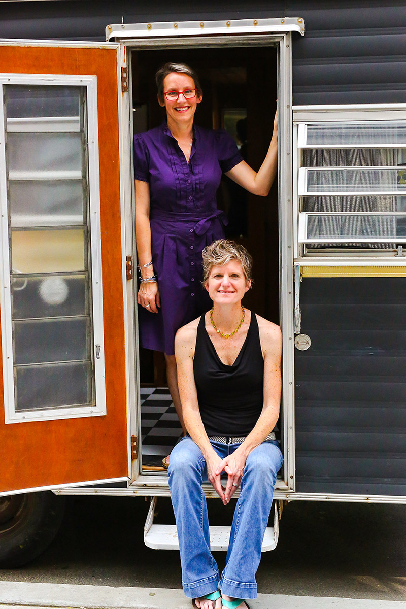 Unlocked Stories: Maya Stein and Amy Tingle: Poets, Bookmakers, and Co-founders of The Creativity Caravan